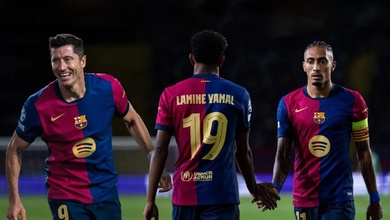 Bộ ba tấn công của Barcelona sụt giảm 35 bàn thắng so với mùa giải trước