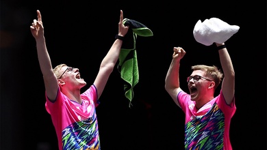 Anh em Lebrun dẫn đầu tham vọng huy chương của bóng bàn Pháp tại World Team Championships London