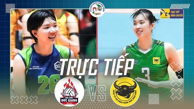 Link trực tiếp cúp bóng chuyền Hùng Vương ngày 24/4: VTV Bình Điền Long An vs Hoá chất Đức Giang