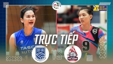 Link trực tiếp chung kết nữ cúp bóng chuyền Hùng Vương 2026: Hà Nội Tasco Auto vs Hoá chất Đức Giang