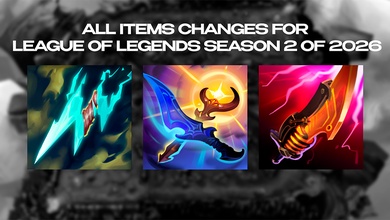 LMHT Mùa 2/2026: Chi tiết thay đổi trang bị – Cung Doran, Giày Toàn Phần và cuộc đại tu Dao Điện Statikk