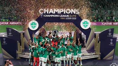 Chơi thiếu người, “đại gia” Saudi Arabia vẫn vô địch Cúp C1 châu Á