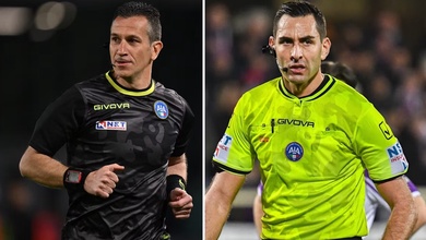 "Những trọng tài được yêu thích và không được yêu thích": Thành tích của Inter khi Colombo và Doveri cầm còi