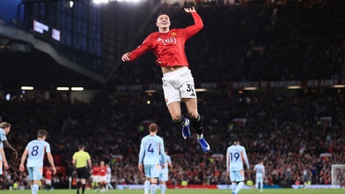 Man Utd chạm một tay vào tấm vé dự Champions League sau trận thắng Brentford