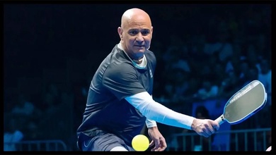 Huyền thoại tennis Andre Agassi thúc đẩy pickleball lên tầm cao mới với giải đấu riêng