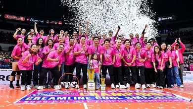 Creamline trở lại đỉnh cao PVL: Danh hiệu của bản lĩnh và sự hồi sinh