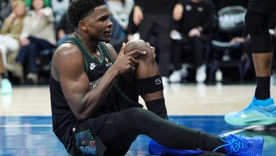 Cập nhật mới nhất: Anthony Edwards nghỉ ít nhất 2 tuần vì chấn thương đầu gối