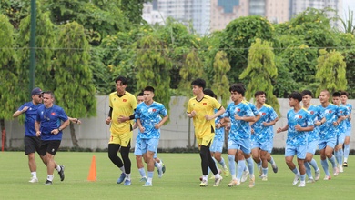 U19 Việt Nam kiểm tra thể lực ngày hội quân, từng bước hoàn thiện lực lượng