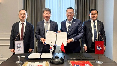 Bắt tay Hàn Quốc, bóng đá Việt Nam mở rộng “hệ sinh thái” phát triển