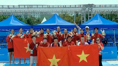 Việt Nam giành 3 HCV, xếp hạng 4 toàn đoàn tại Đại hội thể thao bãi biển châu Á 2026