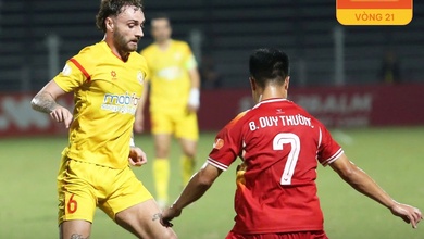 PVF-CAND chia điểm Hà Tĩnh, thoát đáy bảng V.League