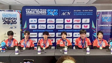 Tuyển bóng bàn Nhật Bản tiếc nuối ngôi vô địch, hướng tới màn phục thù tại Fukuoka 2028