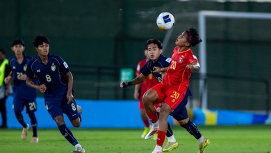 U17 Thái Lan suýt thua Myanmar, may mắn có điểm danh dự khi rời U17 châu Á