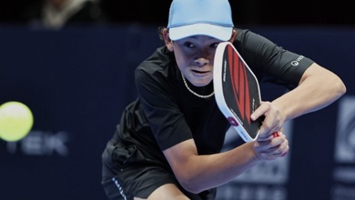 Nguyễn Hùng Anh gây chấn động khi quật ngã "thần đồng" pickleball Tama Shimabukuro