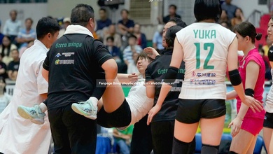 Chủ công Gunma Green Wings - Momoko dính chấn thương 