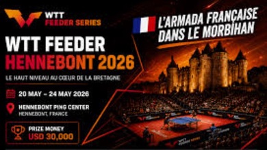 Lịch thi đấu bóng bàn hôm nay 24/5: Chung kết đôi WTT Contender Lagos
