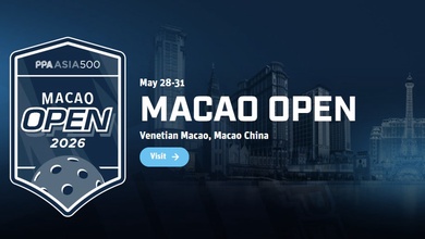 Lịch thi đấu Giải Pickleball Macao Open 2026: Các tay vợt Việt Nam vắng bóng