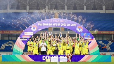TP.HCM vô địch Cúp Quốc gia nữ 2026 sau màn đấu súng nghẹt thở
