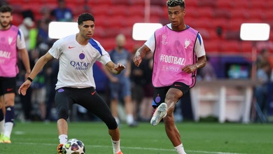 Đội hình xuất phát của PSG gặp Arsenal sẽ thế nào nếu Hakimi và Ruiz có mặt?