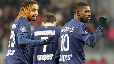 Liệu bộ ba Kvaratskhelia - Dembele - Doue có bị ảnh hưởng bởi vụ chuyển nhượng lớn của PSG?