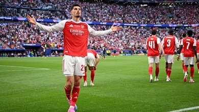Cận cảnh pha dứt điểm thành bàn tuyệt đẹp của Havertz ở trận chung kết Champions League