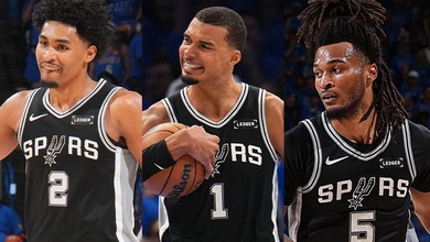 Wembanyama vẫn ở trên mặt đất khi San Antonio Spurs mơ đến chức vô địch NBA đầu tiên
