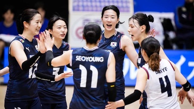 Hàn Quốc ra quân AVC Cup 2026 với chiến thắng cách biệt hơn cả ĐKVĐ Việt Nam