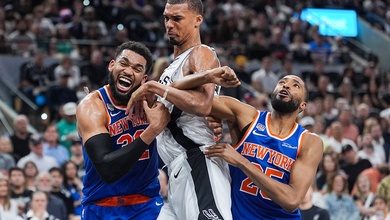 Kết quả Game 2 NBA Finals: Sai lầm tai hại của Wembanyama đưa Knicks lên dẫn trước 2-0 