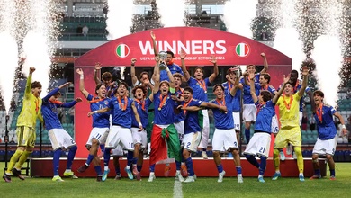 U17 Italia vô địch châu Âu lần thứ hai liên tiếp sau loạt sút cân não