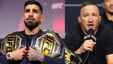 Ilia Topuria điên tiết vì Justin Gaethje nhắc đến "hôn nhân đổ vỡ" trước thềm UFC Nhà Trắng