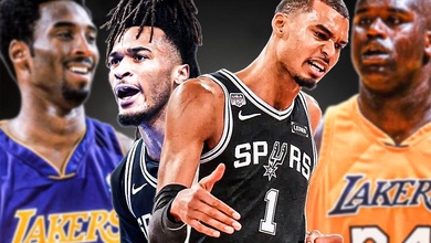 Victor Wembanyama và Stephon Castle xô đổ kỷ lục NBA của bộ đôi Shaq - Kobe