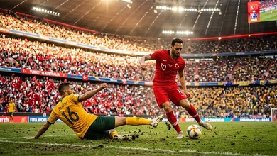 Dự đoán World Cup 2026 trận Australia vs Thổ Nhĩ Kỳ, 11h00 ngày 14/6