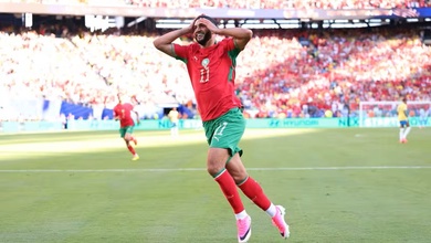 Ngôi sao Marốc ghi bàn vào lưới Brazil, tiến sát Bayern Munich