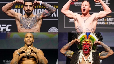 Cân ký UFC Nhà Trắng: Topuria đại chiến Gaethje, Alex Pereira khoe "body" hạng nặng