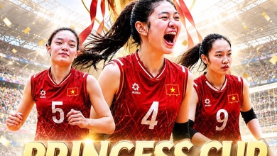 Đội tuyển bóng chuyền U18 Việt Nam tham dự Princess Cup 2026 tại Thái Lan