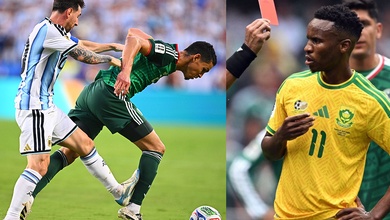 Học trò bị treo giò 3 trận, HLV Nam Phi bức xúc vì sao Messi lại thoát án phạt?