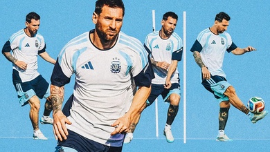 Sự vĩ đại của Messi ở tuổi 38 tại World Cup nhìn từ giọt nước mắt chực trào rơi của HLV Scaloni