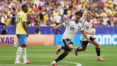 VIDEO: Bàn thắng của Sano giúp Nhật Bản dẫn trước Brazil ở vòng 1/16 World Cup 2026