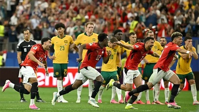 Ai Cập lần đầu thắng trận knock-out World Cup sau loạt luân lưu trước Australia