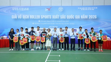 Thêm nội dung và đơn vị thi đấu tại Giải vô địch Roller Sports quốc gia 2026.