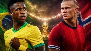 Dự đoán World Cup 2026 trận Brazil vs Na Uy, 03h00 ngày 6/7