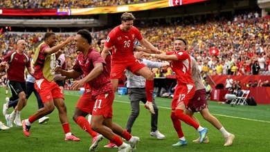 Thụy Sĩ vượt Colombia trên chấm luân lưu, đoạt vé vào tứ kết World Cup 2026