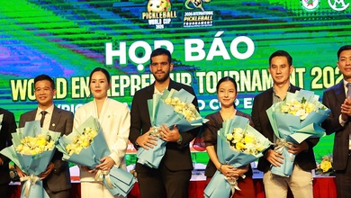 1.600 VĐV tham dự giải World Cup pickleball đầu tiên tại Việt Nam