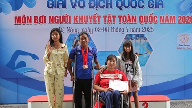 Kình ngư 42 tuổi Mỹ Thánh và câu chuyện từ nghịch cảnh đến bục vinh quang