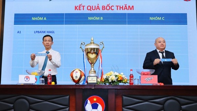 Bốc thăm chia bảng Vòng chung kết Giải U17 Quốc gia