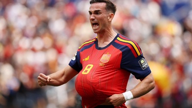 VIDEO: Fabian Ruiz đá bồi chuẩn xác, Tây Ban Nha mở tỷ số trước Bỉ