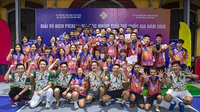Hành trình Pickleball Trẻ Quốc gia: Dấu ấn rực rỡ 2025 và "chảo lửa" 3 miền chờ đón năm 2026