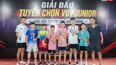 Đội tuyển Pickleball trẻ Hải Phòng và hành động đặc biệt trước Giải vô địch Pickleball các nhóm tuổi trẻ Quốc gia 2026