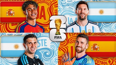 Dự đoán World Cup 2026 trận Tây Ban Nha vs Argentina, 02h00 ngày 20/07
