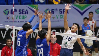 Lịch thi đấu chặng 2 giải bóng chuyền nam SEA V Cup 2026